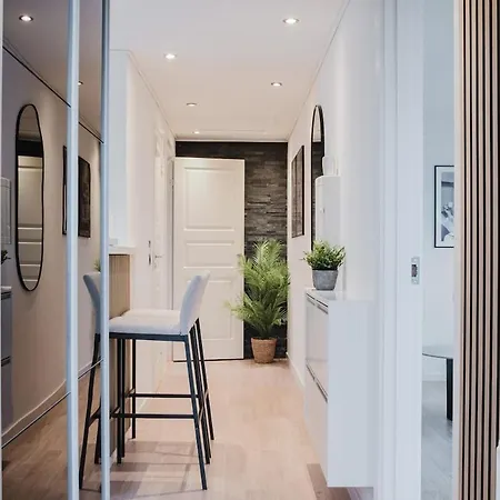 Apartamento Eksklusiv 2br I Terrasse I Fri Parkering