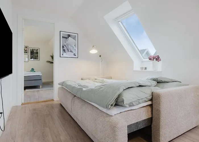 Eksklusiv 2br I Terrasse I Fri Parkering Апартаменты